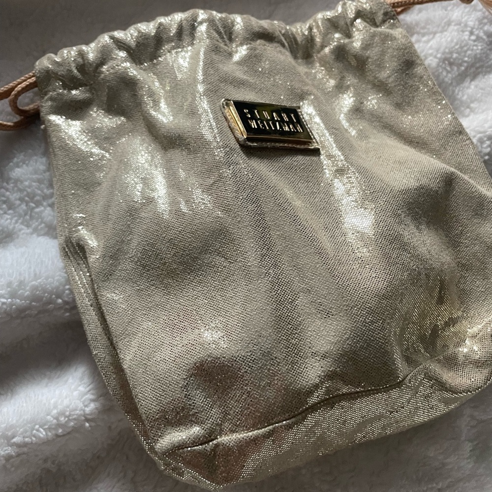 Gold clutch/Casino Money bag